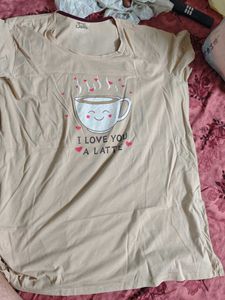 Red &#39;Let Your Light Shine&#39; Tee
