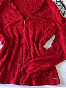 Calvin Klein Cherry Cardigan