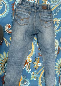 Woman Blue Jeans