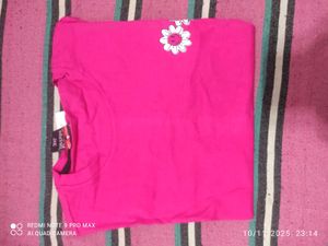 Pink Floral T-Shirt