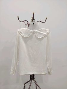 Ruffle Collar Blouse