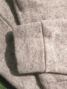 Heathered Gray Pullover Sweater L Size