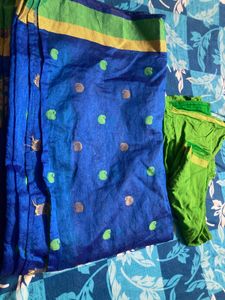 Nice Silk Saree With Blouse