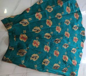 lehanga and Red blouse piece