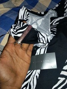 Zebra Print Top