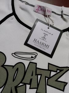 Fancy Crop Tshirt With Tag