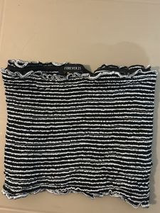 Forever 21 Striped Tube Top