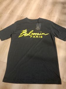 Black Balmain Paris Tshirt