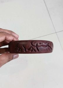 Carved Wooden Bangle