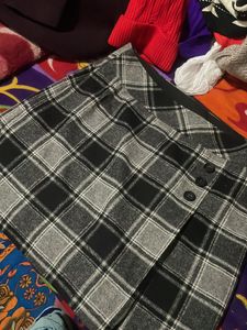 New Woollen Skirt Knee Leanth