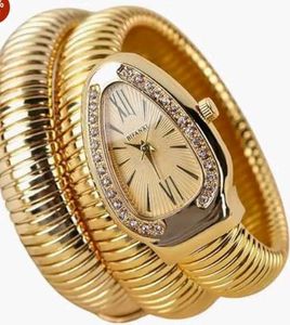 Gold BIFANXI Snake Watch