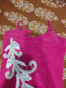 Partywear Pink Dress