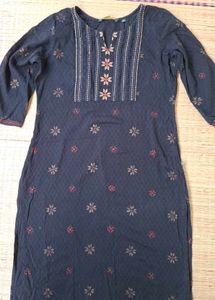 AVAASA BLACK 🖤 KURTHA - XS 82cm ₹119 Only