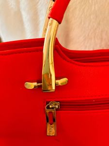 Beautiful Red  Hand Bag For New Bride