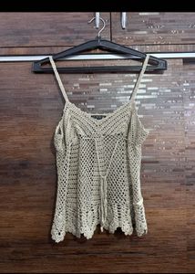 Crochet Knit Tank Top