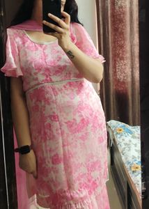 Floral Sharara Set