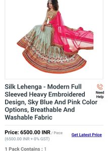 multi color lehenga