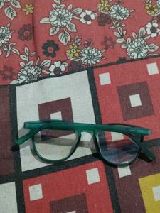 Green Frame Glasses