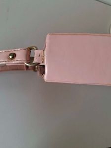 Light Pink Handbag and cream Slingbag