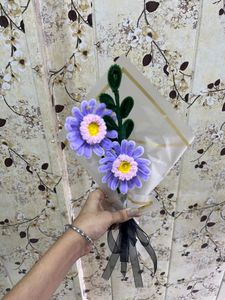 Handmade Crochet Flower Bouquet