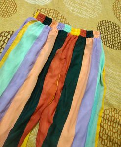 Beautiful Multicolour Kurti Plazo Set