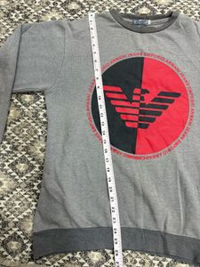 Grey Printed Sweatshirt