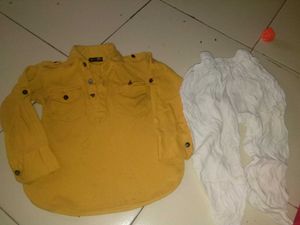 Apple Cut Kurta Pajama Set.