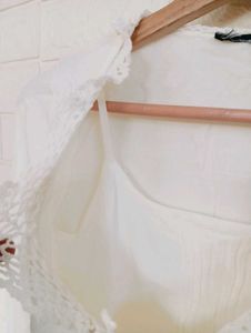 Korean  White Cardigan