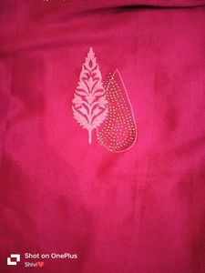 Rose Pink Saree