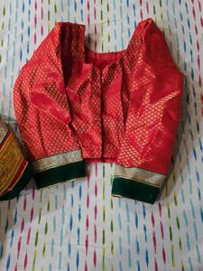 beautiful red Lehenga choli set