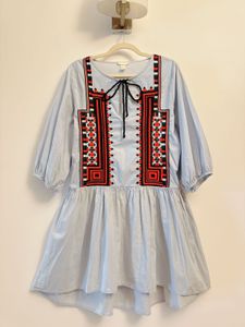 H&amp;M Boho Embroidered Dress