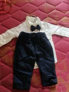 Cute White Shirt &amp; Bowtie