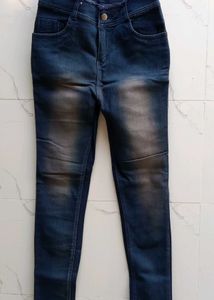 Dark Blue Denim Jeans