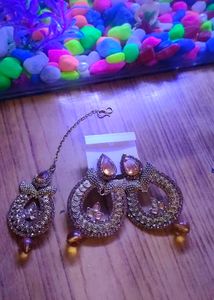 Set Of 2 Ethnic Ear Rings