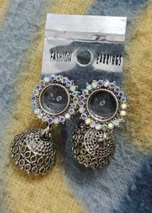 Silver Oxidised Earrings On Sale