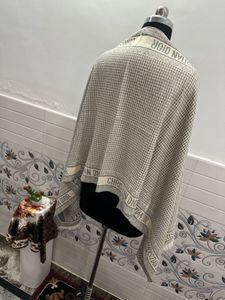 Dior Scarf Luxury Houndstooth Pattern Soft❄️😍