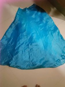 Beautiful Blue And Grey Skirt