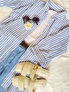 Stylish White Flats