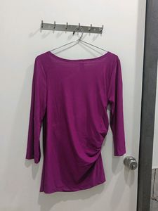 Purple Wrap Top 💜