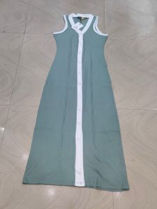 Sage Green Midi Dress