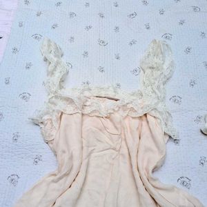 Coquette Printerest Lace Top