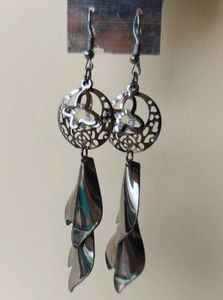 Stylish Metallic Drop Earrings