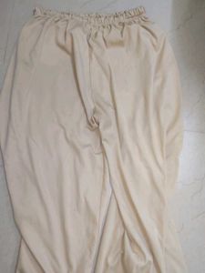 White And Black Plazzo