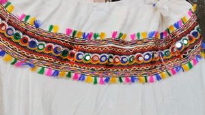 Embroidered Off-Shoulder Top