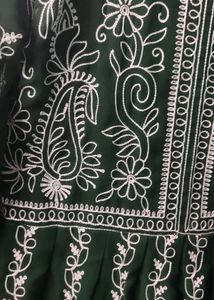 Elegant Embroidered Anarkali Kurti