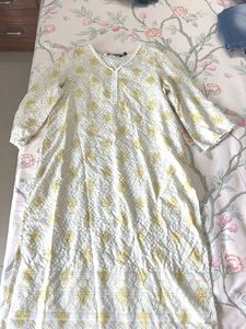 Elegant Embroidered Kurta