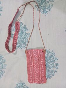 Trends Cotton Sling phone Bag