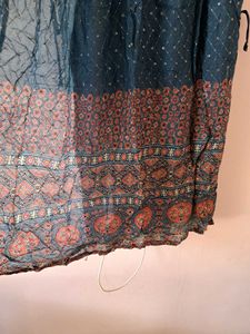 Blue 3 Pc Naira Cut Suit