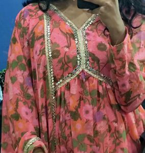Floral Print Kaftan