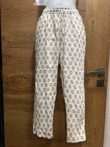 🤍💕Spring Bloom Jaipuri Cotton Anarkali Kurta wit